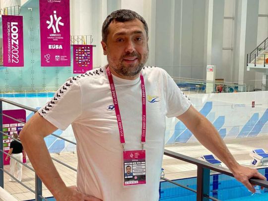 Украинские ватерполисты в финале Европейских университетских игр