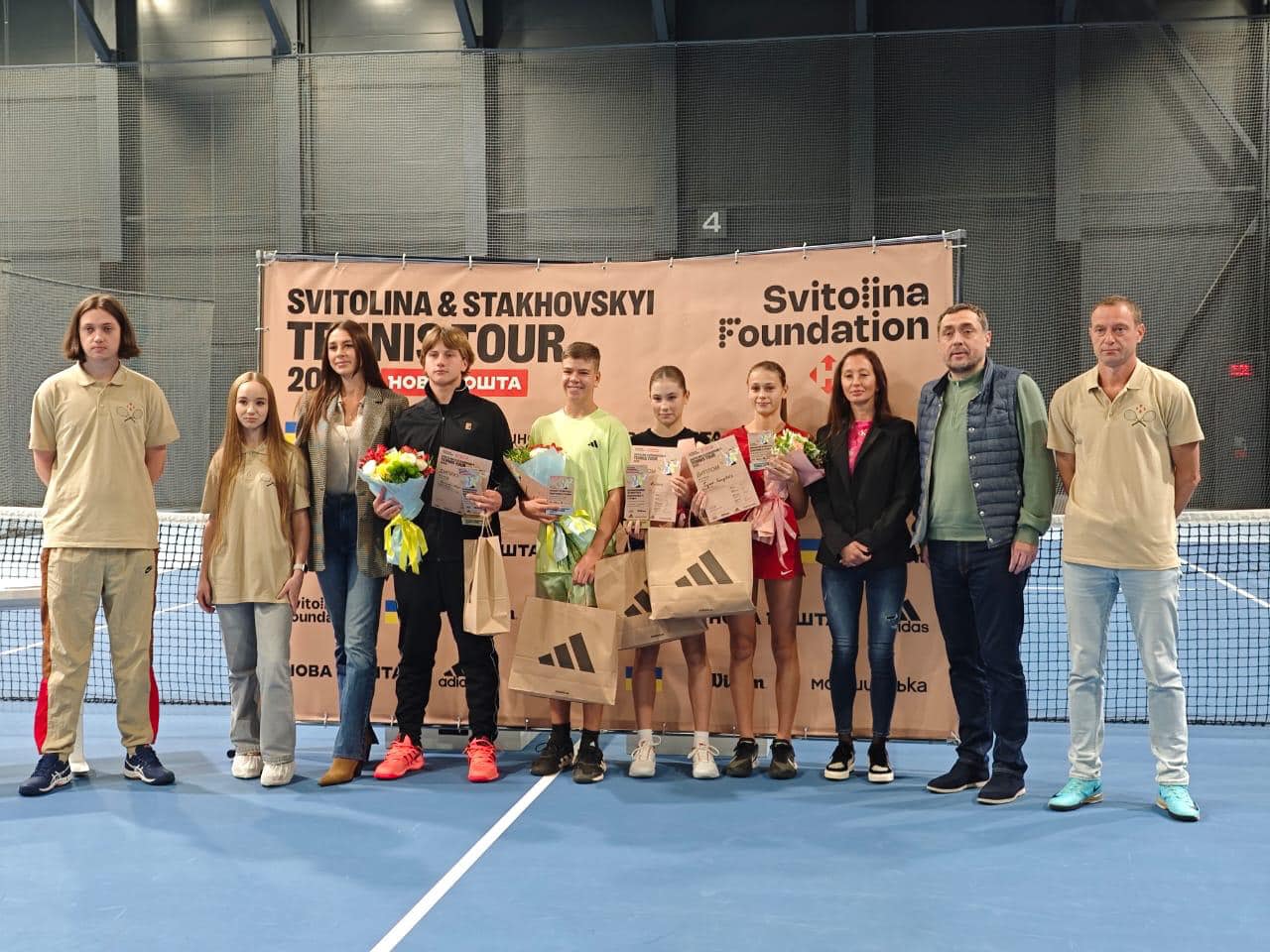 В СРЦ LEOLAND состоялся турнир Svitolina & Stakhovskyi Tennis Tour 2024 by Nova Post